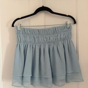 Tularosa Blue Mini Skirt